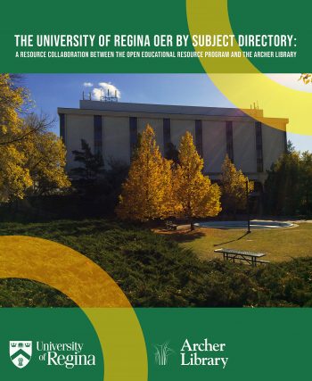 The University of Regina OER by Subject Directory